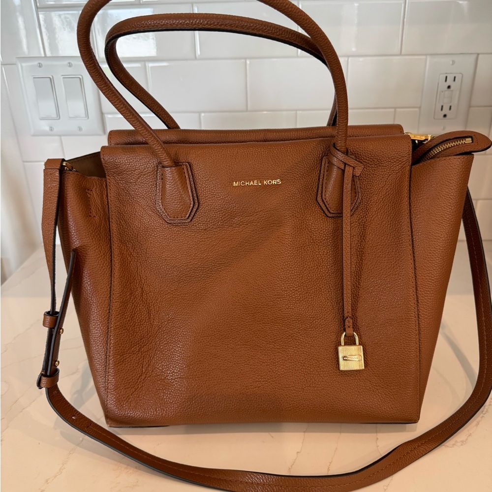 Michael Kors Tan Leather Tote